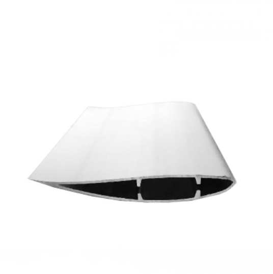 Aluminium-Extrusionslüfterflügel Aerofoil-Deckenkühlprofil