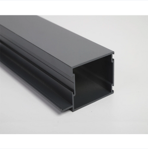 Schienen-Schiebetür-Aluminiumprofil Kundenspezifische Pulverbeschichtungs-Extrusion