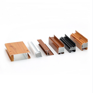 Bau-Aluminium-Material-Holzmaserung für Fenster-Tür-Rahmen-Ausgangsdekoration