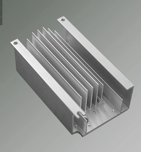 Hohe präzise kundenspezifische geformte aluminium-Kühlkörper-CNC-Bearbeitungsprofil