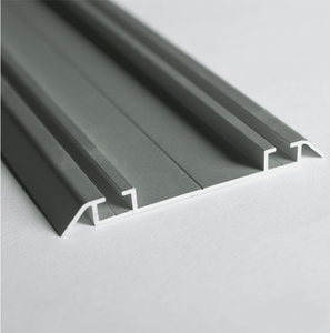 Mattgraues pulverbeschichtetes Aluminium-Bureau-Kleiderschrank-Rahmen extrudiertes Profil
