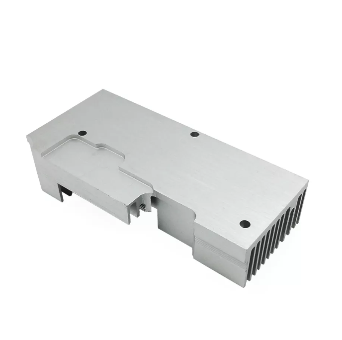 Kundenspezifisches Aluminiumprofil-Kühlkörper-CNC-Bearbeitungsprofil
