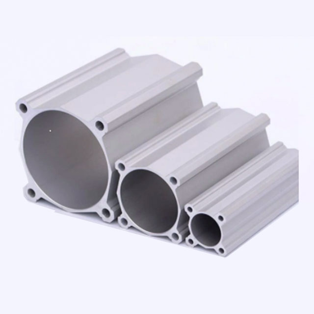 Aluminium-Zylinder-Bohrprofil Kundenspezifische Abmessungen eloxiert