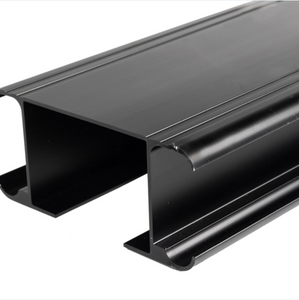 Fluorcarbon-Pulver-Spray-beschichtete Aluminium-Profil-Extrusions-kundenspezifische Länge