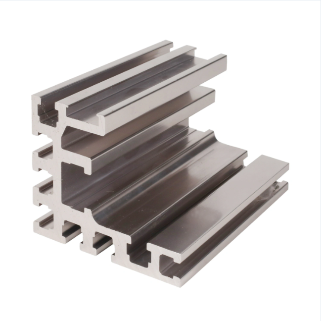 Hersteller Fertigungsprofil L-förmiges Champagner-Slot Aluminium-Extrusionen