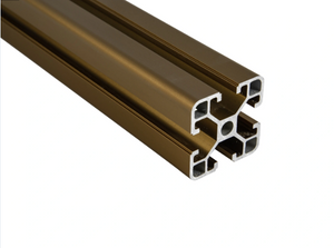 Pulverbeschichtung Aluminium Industrielle Slot-Serie Extrudiertes Profil